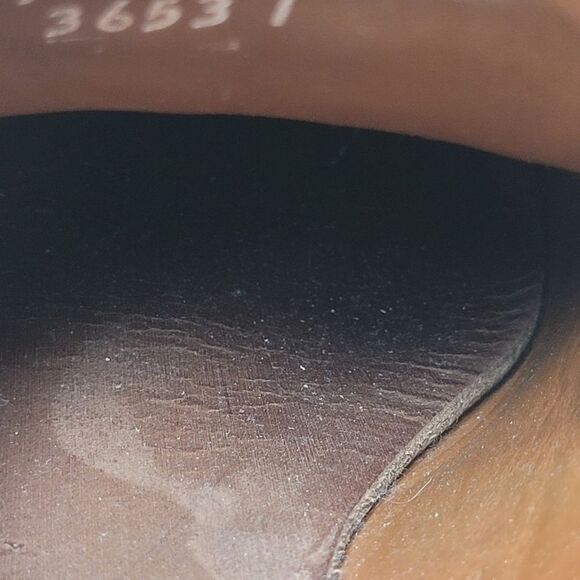 Allen Edmonds Park Ave Men’s Shoes Size 9.5 Bourbon Cap Toe Oxford Leather - Picture 10 of 11